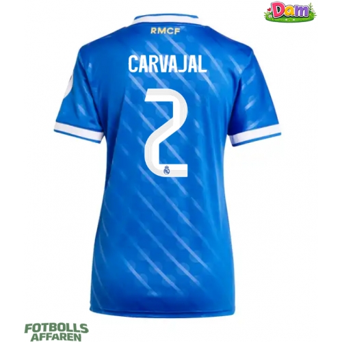 Real Madrid Daniel Carvajal #2 Tredje Tröja Kvinnor 2025-26 Kortärmad